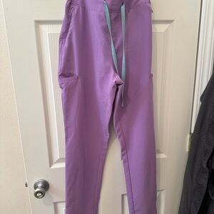 Figs Lilac Dawn Scrub pants